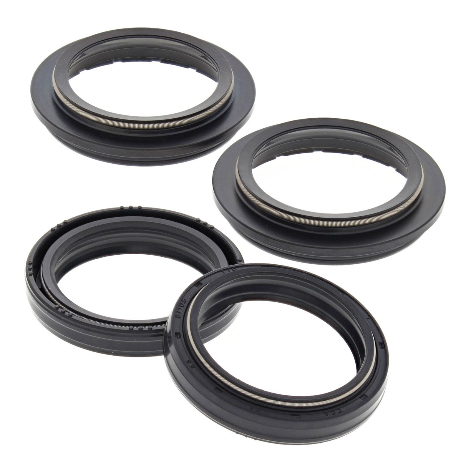 All Balls 56-105 Kit Paraoli E Polvere Forcella Per Moto – Adatto Per Kawasaki, Suzuki, Yamaha Anni '70 E '80