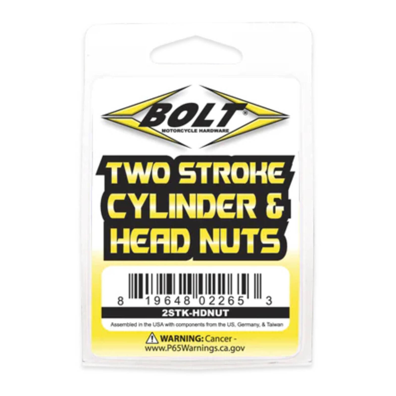 2 STROKE CYLINDER & HEAD NUTS — Bike Torque