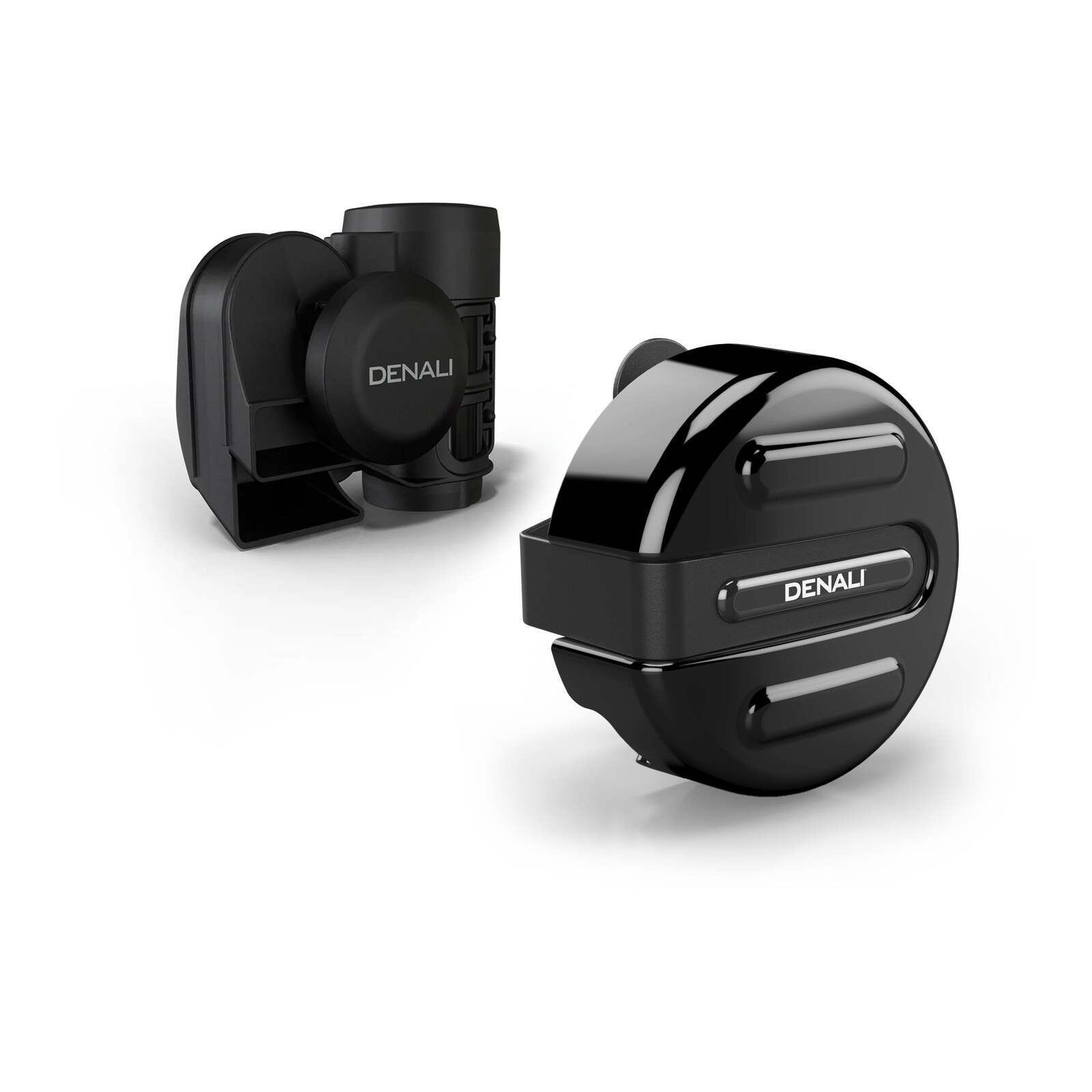 DENALI SOUNDBOMB VTWIN DUALTONE AIR HORN w/ COVER BLACK — Star