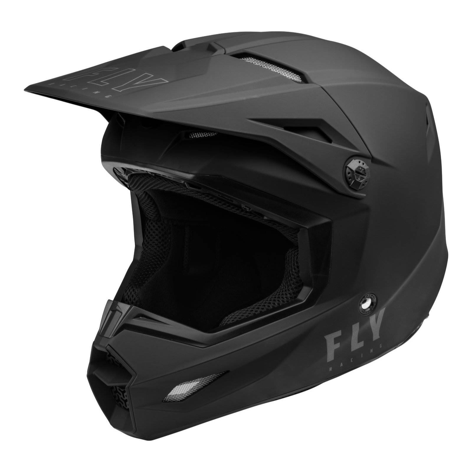 Fly Racing 2024 Youth Helmet Matte Black