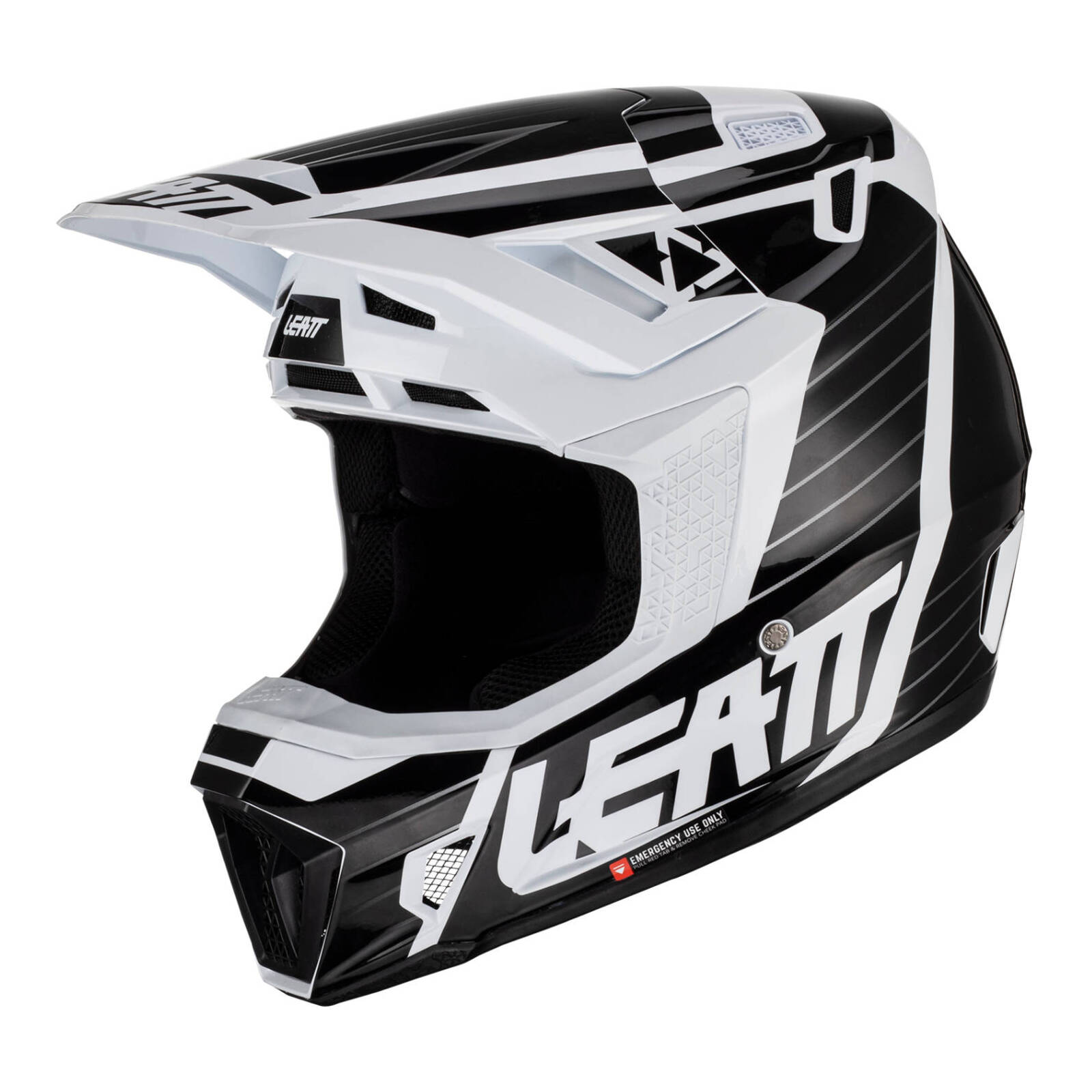 Home › Leatt 2023 7.5 Helmet & Goggle Kit - Black / White