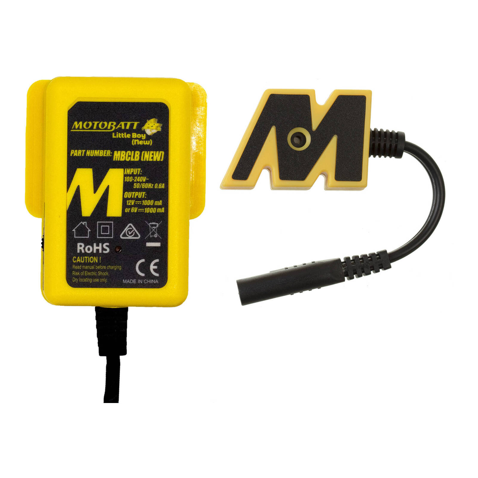 Motobatt Charger Little Boy With LVBA Kit — Bike Torque