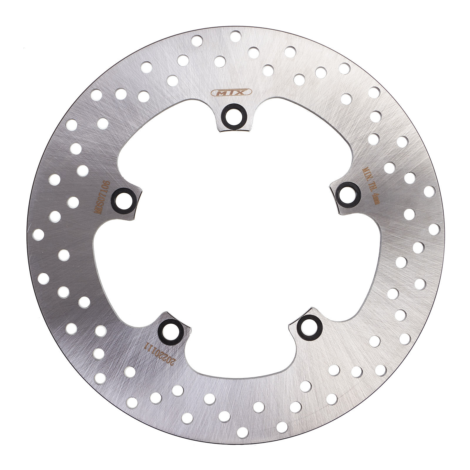 MTX Performance Front Solid Round Brake Disc - Yamaha RD350 R 1992 95