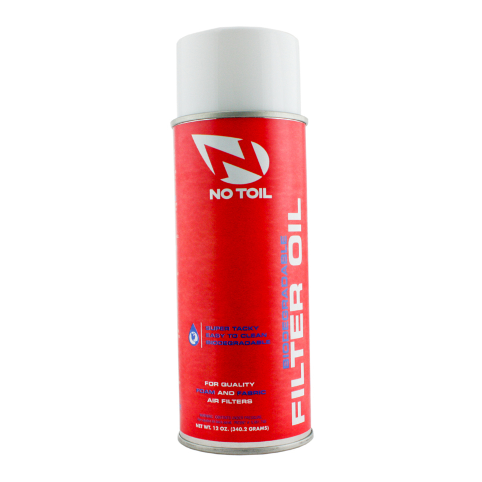 NoToil Aerosol Classic Air Filter Oil Cycletreads