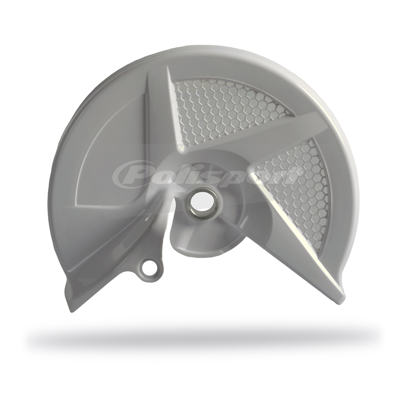 FRONT DISC GUARD HON CRF250R 1013, CRF450R 0912 WHT — Bike Torque