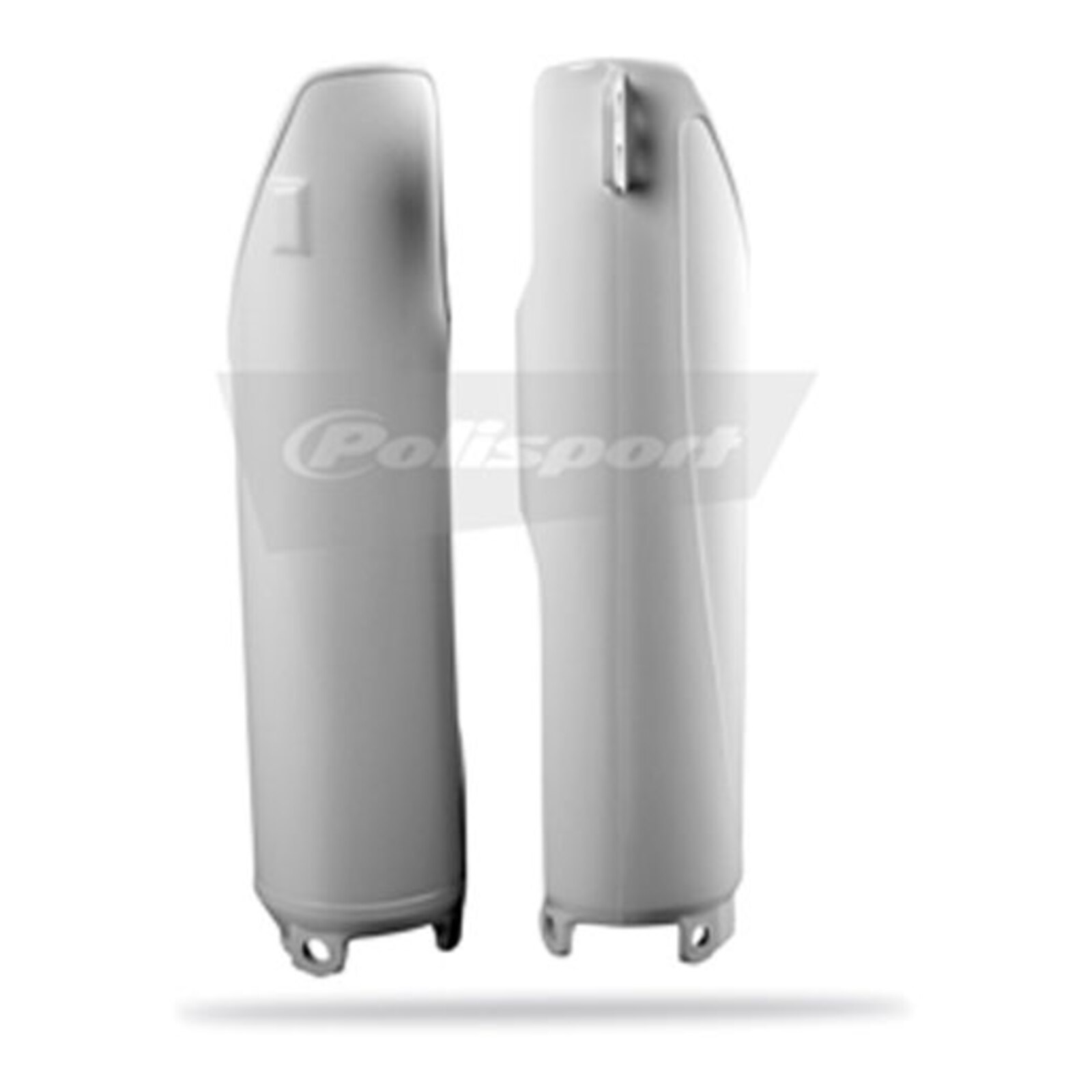 Polisport Fork Guards CR125500 '95'03 / CRF450 '02'03 White — Bike
