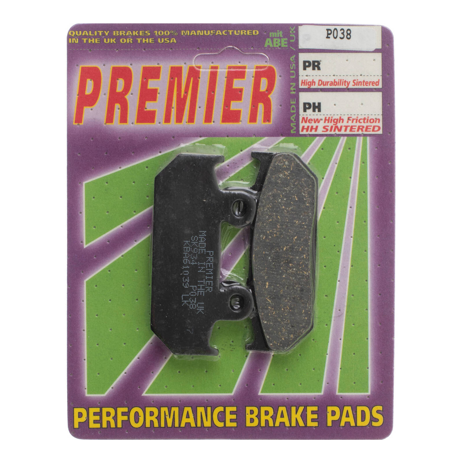 Premier Brake Pads P Organic Standard — Bike Torque