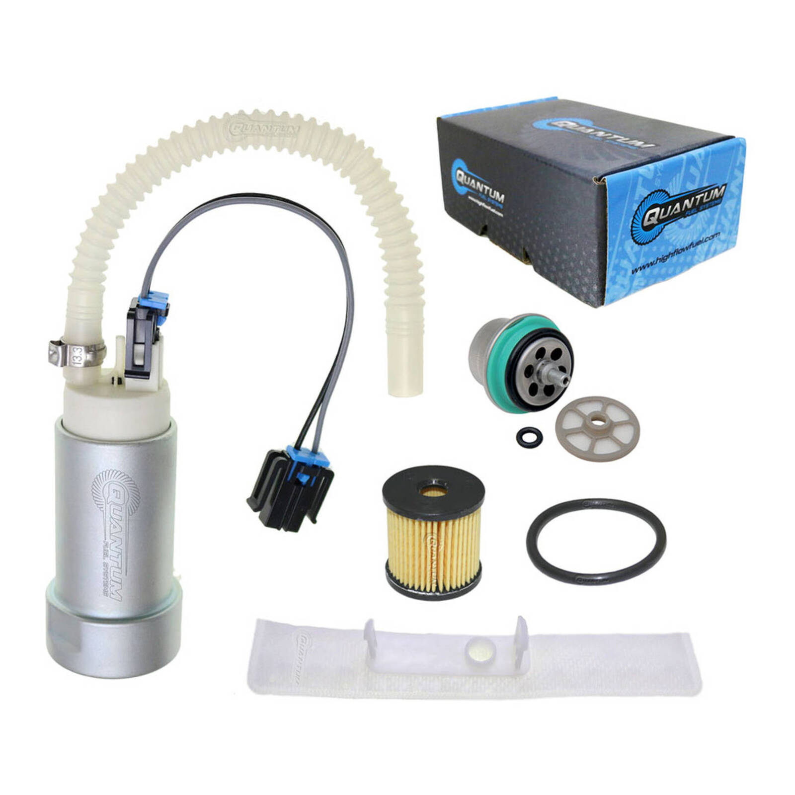 Quantum In-tank EFI Fuel Pump With Regulator, Tank Seal, Filter