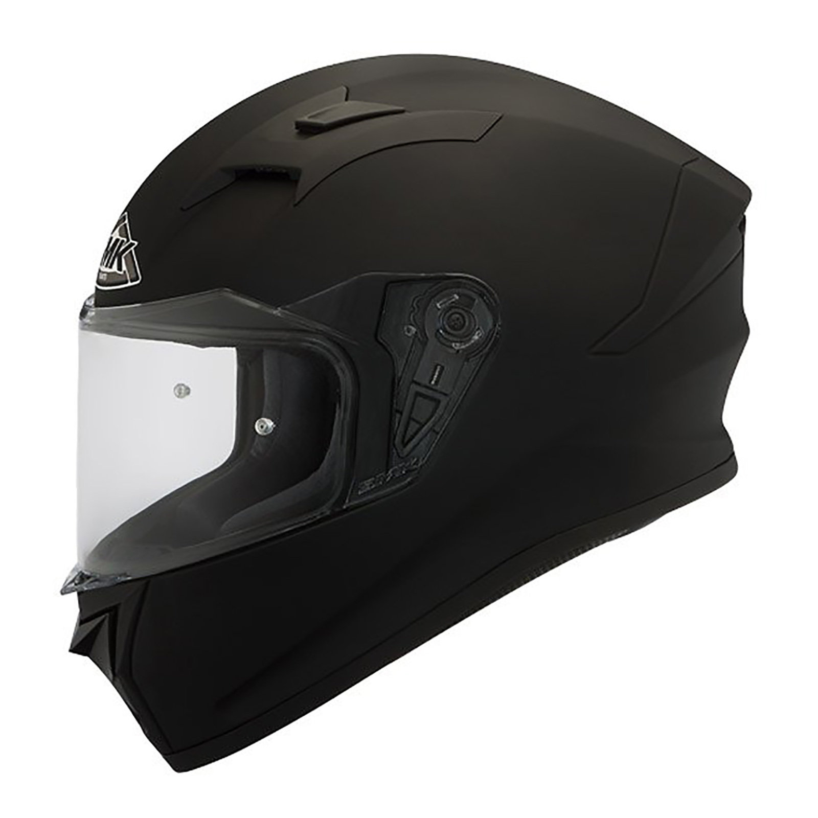 SMK STELLAR HELMET - MATTE BLACK — Bike Torque