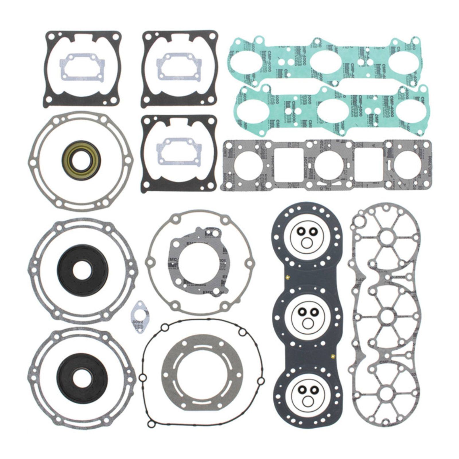 PWC VERTEX COMPLETE GASKET KIT WITH OIL SEALS 611608 — Star Cycle Gear