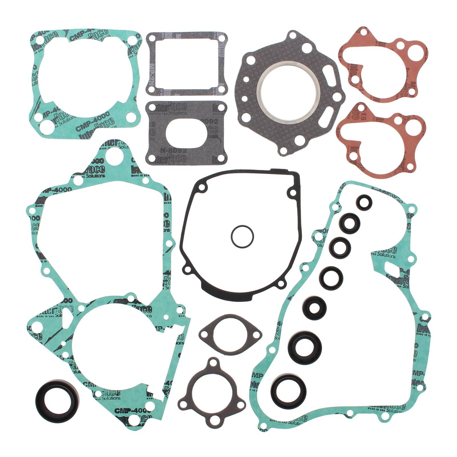 VERTEX COMPLETE GASKET SET W/ OIL SEALS HONDA — Bike Torque