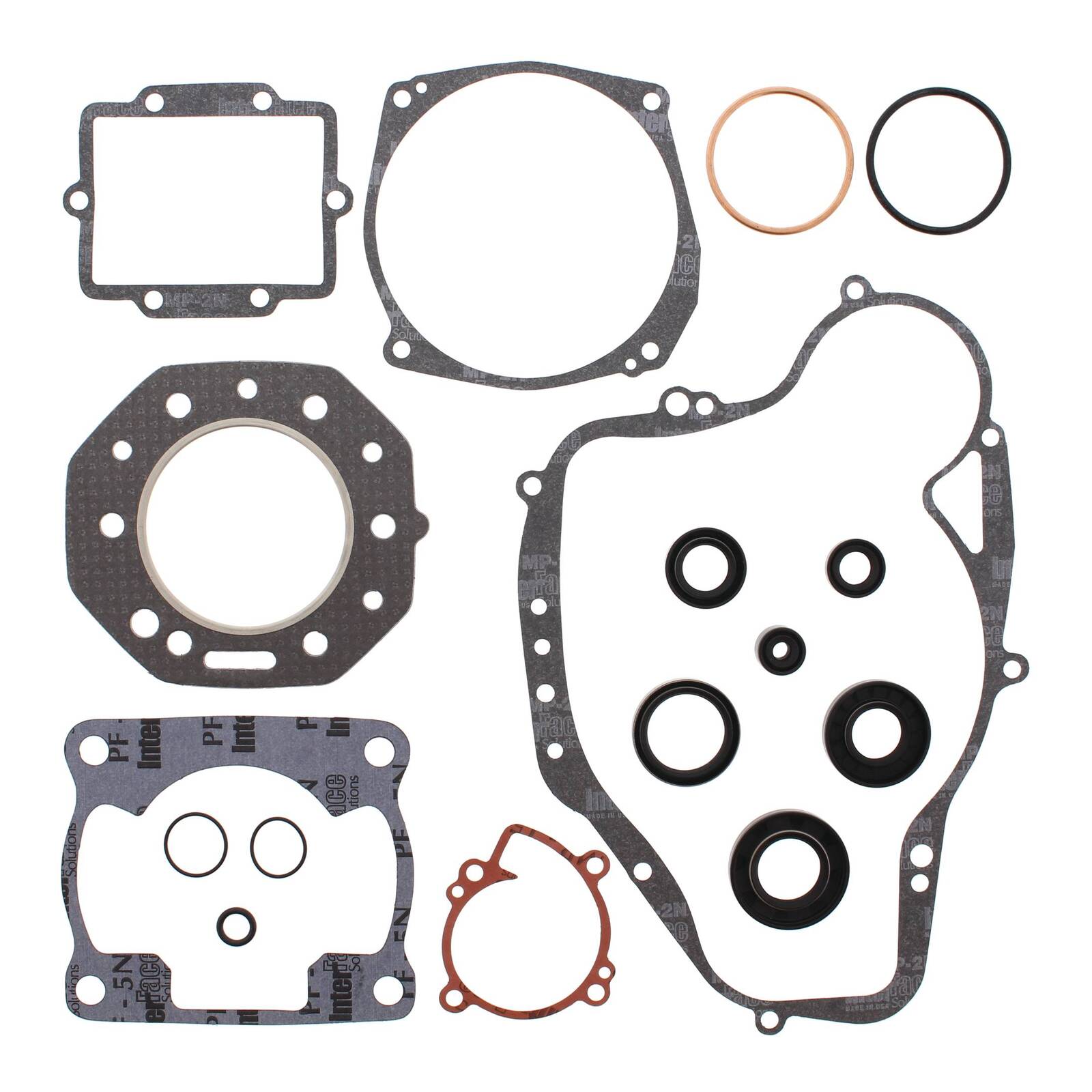 VERTEX COMPLETE GASKET SET W/ OIL SEALS KAWASAKI — Bike Torque
