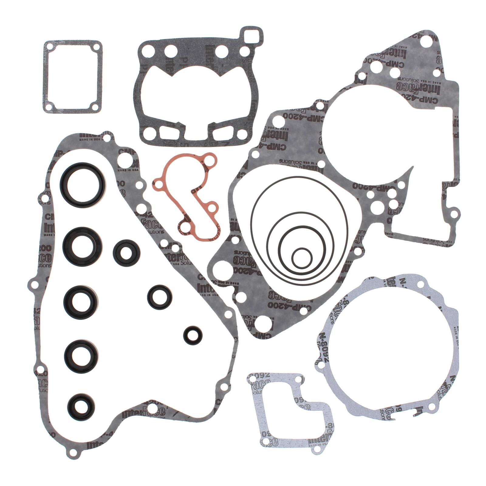 VERTEX COMPLETE GASKET SET W/ OIL SEALS SUZUKI — Bike Torque