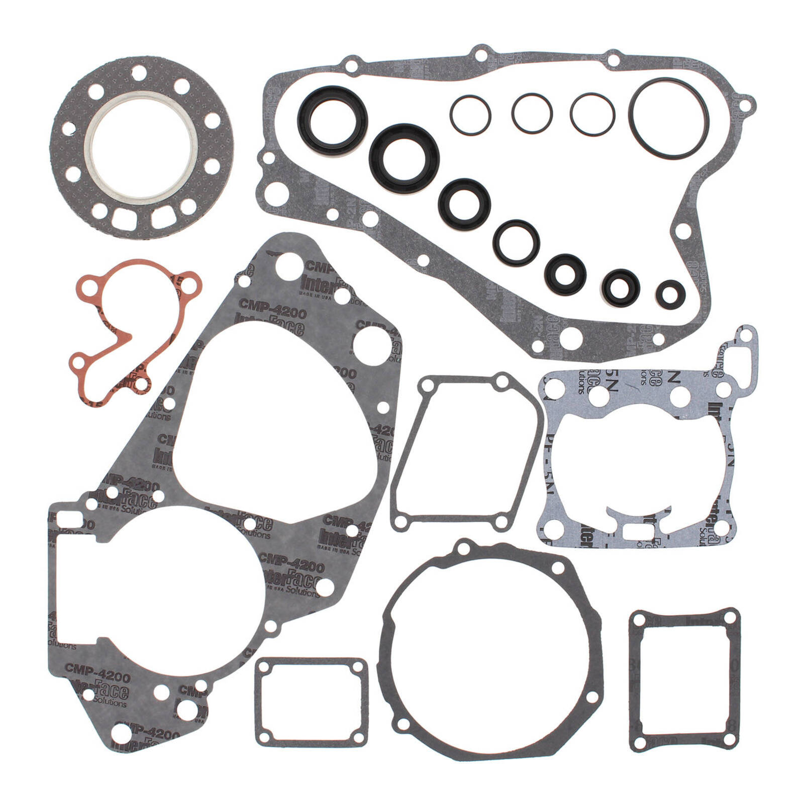 VERTEX COMPLETE GASKET SET W/ OIL SEALS SUZUKI — Bike Torque