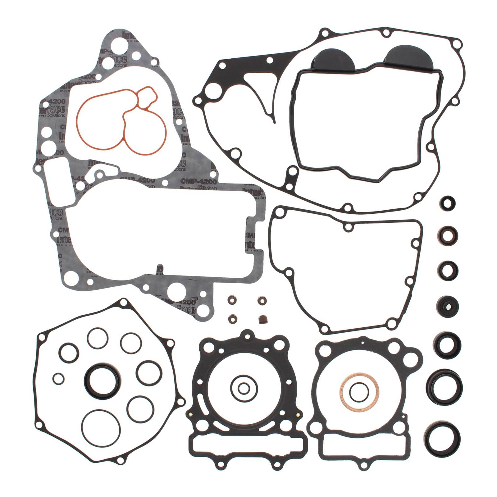 Vertex 811935 Gaskets 2009 Suzuki LT-R450 Complete Gasket Kit w/ Oil Seals main image 1
