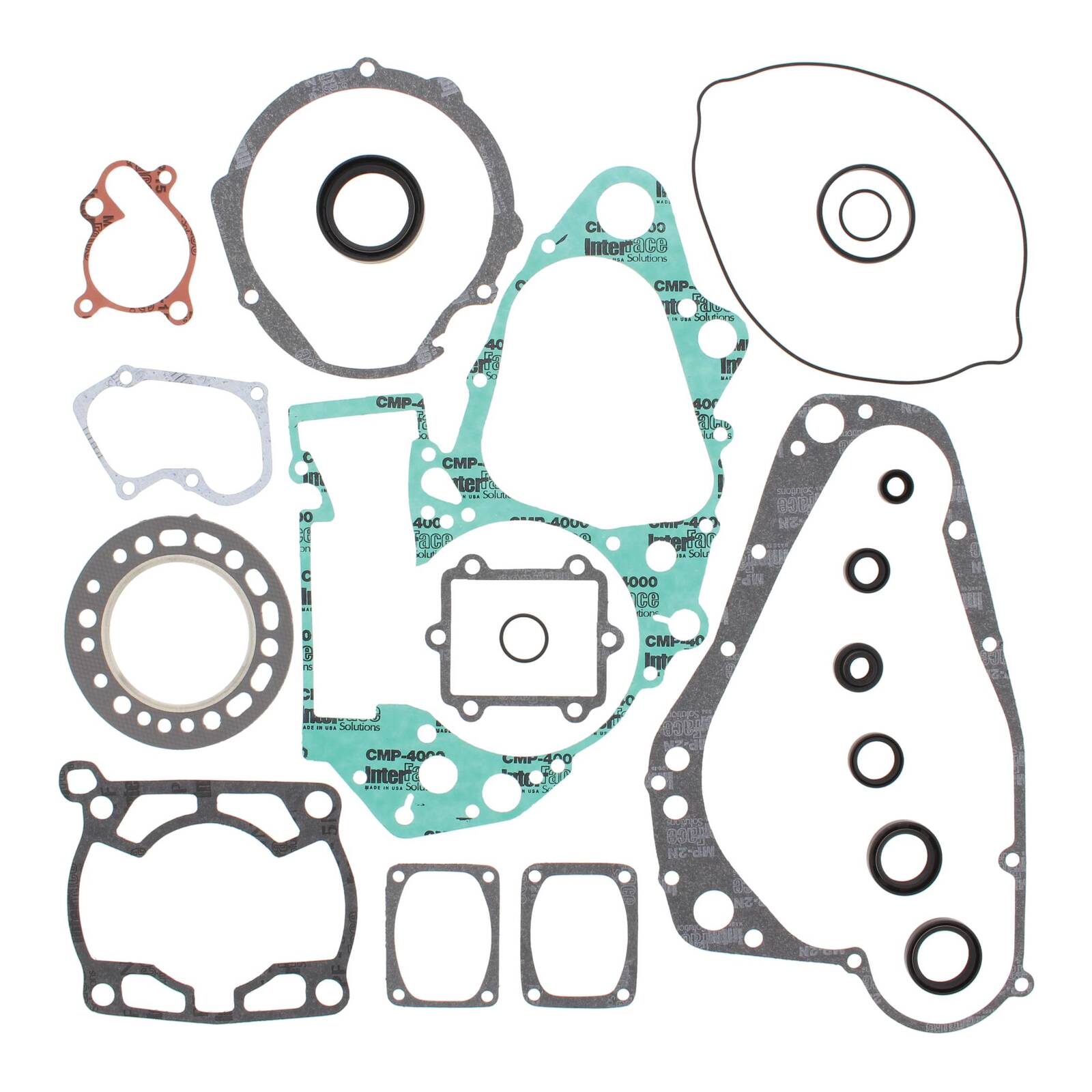VERTEX COMPLETE GASKET SET W/ OIL SEALS SUZUKI — Bike Torque