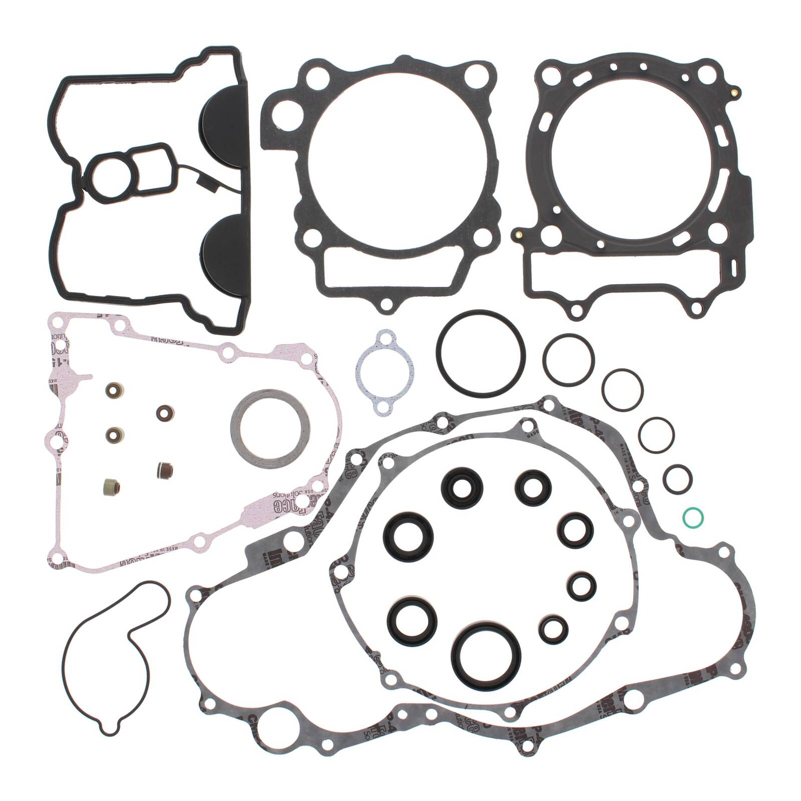 VERTEX COMPLETE GASKET SET W/ OIL SEALS YAMAHA — Bike Torque