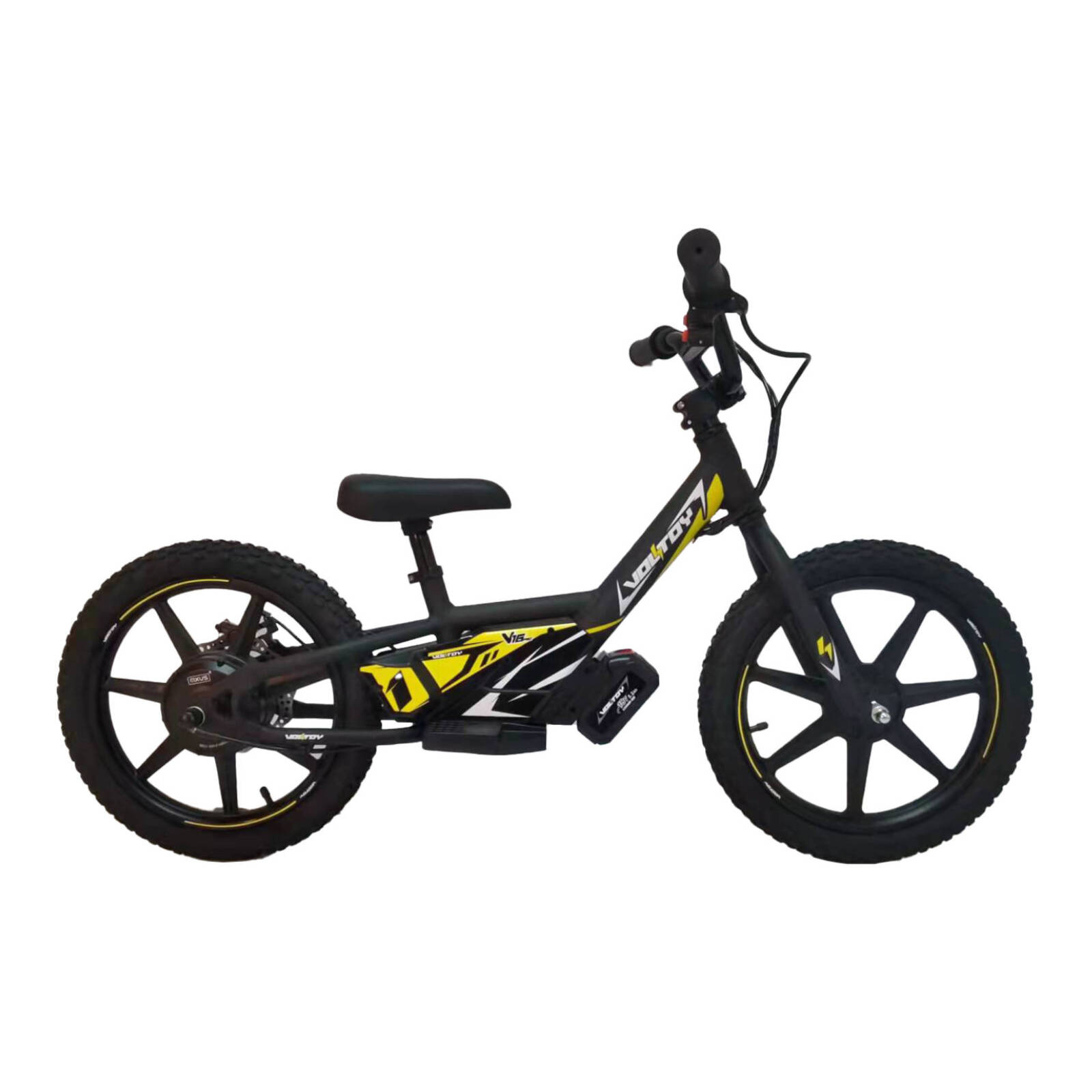 Voltoy 16' Electric Balance Bike Yellow — Bike Torque