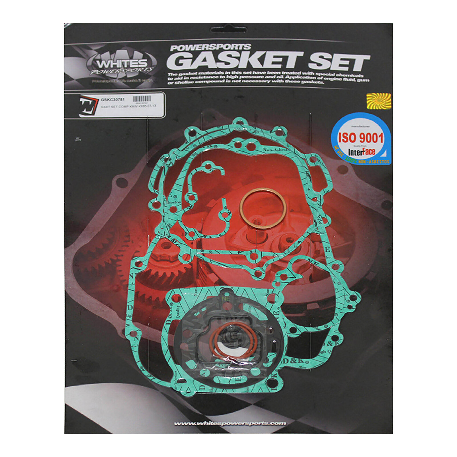 Whites Complete Gasket Set Kawasaki KX85 '07'13 — Bike Torque