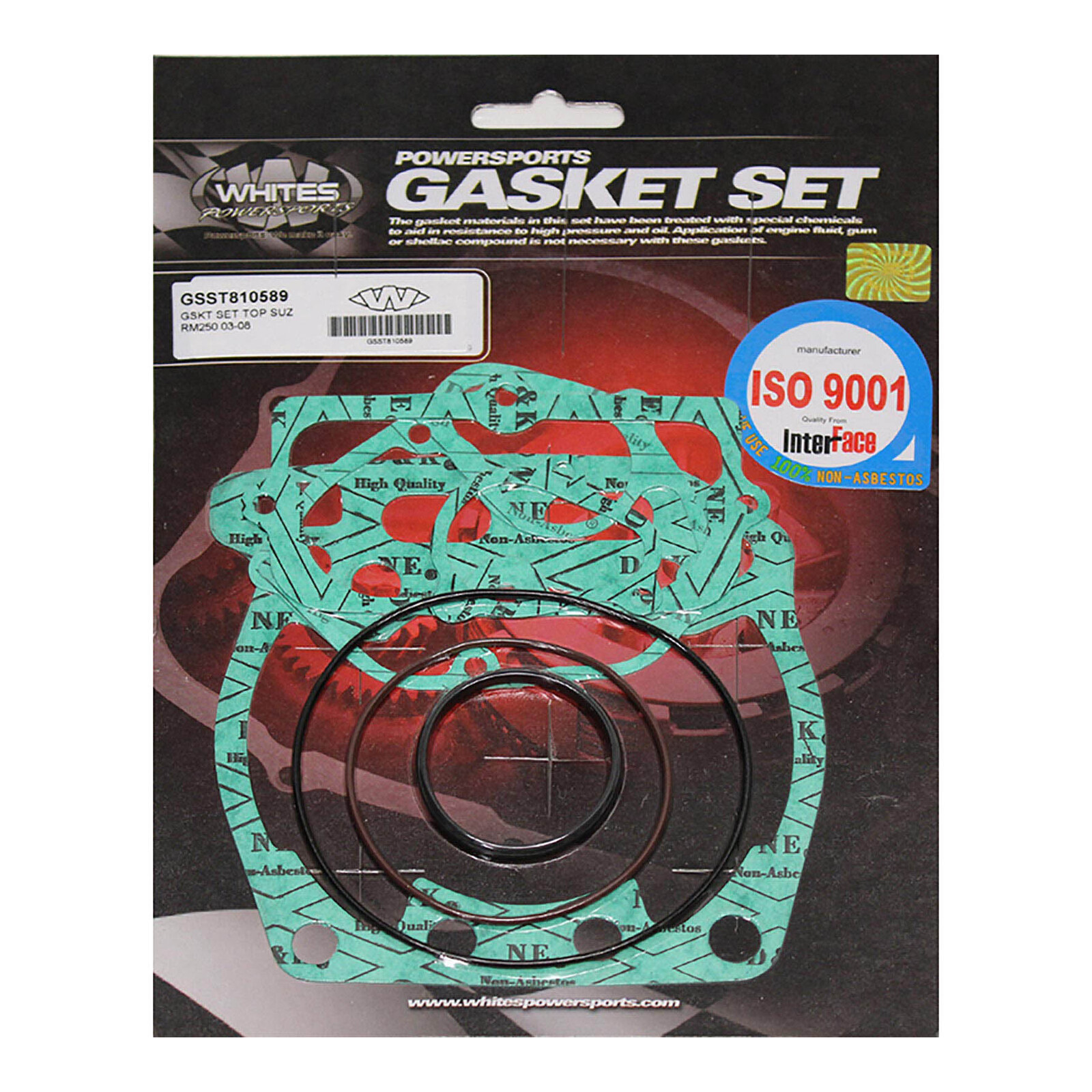 Vertex 810589 Gaskets 03-05 Suzuki RM250 Top End Gasket Kit main image 0