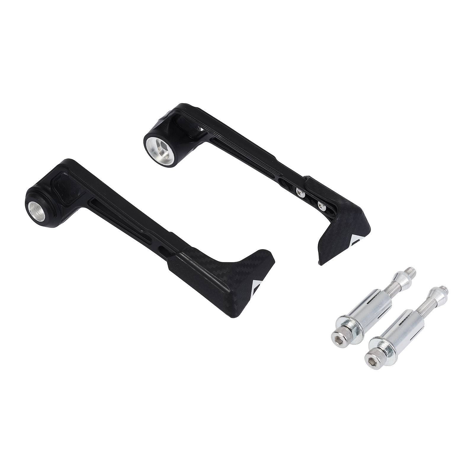 Whites Lever Guards Black (MotoGP Style) Pair — Bike Torque